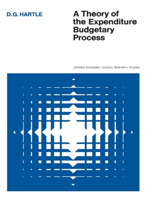 cover image of A Theory of the Expenditure Budgetary Process